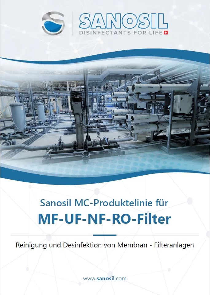 Katalog-Desinfektion & Reinigung Wasserfilteranlage-DE